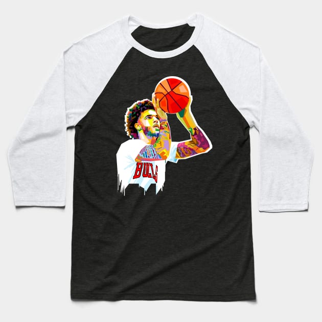 LONZO BALL Baseball T-Shirt by Vector Baturaja